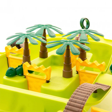 Cărucior de jucărie cu apă Jungle 51x21,5x66,5 cm polipropilenă - Img 4