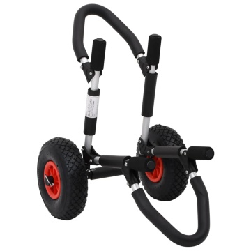 Cărucior de SUP pentru placa de surf pliabil, 45 kg, aluminiu - Img 2