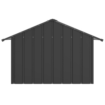 Casă pentru câini cu acoperiș 83x130x85 cm oțel galvanizat - Img 4
