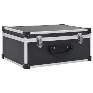 Casetă pentru 80 CD-uri, aluminiu, ABS, negru - Img 2