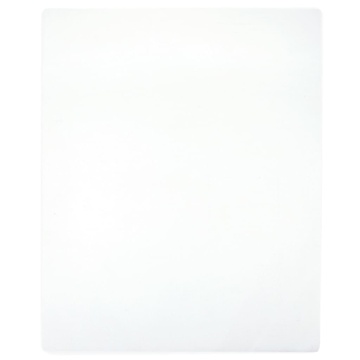 Cearșaf de pat cu elastic, 2 buc, alb, 140x200 cm, bumbac - Img 1