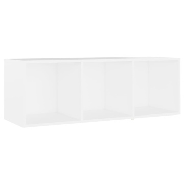 Comodă TV, alb, 107x35x37 cm, PAL - Img 2
