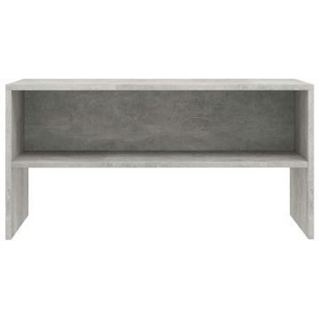 Comodă TV, gri beton, 80x40x40 cm, PAL - Img 4