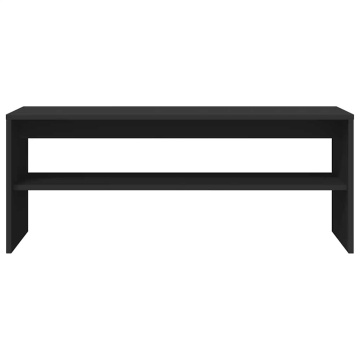 Comodă TV, negru, 100 x 40 x 40 cm, PAL - Img 8