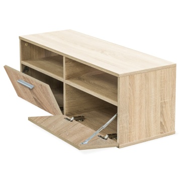 Comodă TV, PAL, 95 x 35 x 36 cm, culoarea stejarului - Img 3