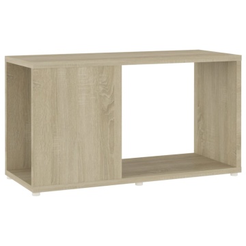 Comodă TV, stejar sonoma, 60x24x32 cm, PAL - Img 2
