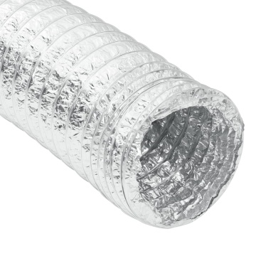 Conductă de ventilație, 6 m, Ø20 cm, aluminiu - Img 6