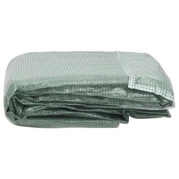 Copertină de rezervă pentru seră (9 m²), verde, 200x450x200 cm - Img 3