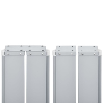 Copertină laterală retractabilă, negru, 100 x 600 cm - Img 11