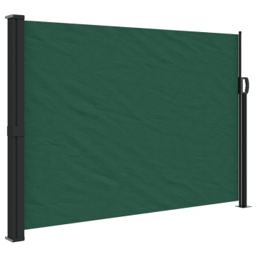 Copertina laterală retractabilă, verde închis, 140x500 cm - Img 2