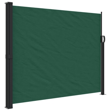 Copertină laterală retractabilă, verde închis, 170x300 cm - Img 2