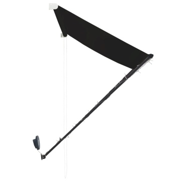 Copertină retractabilă cu LED, antracit, 250 x 150 cm - Img 5