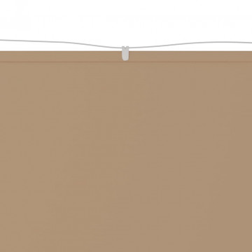 Copertină verticală, gri taupe, 140x600 cm, țesătură oxford - Img 2