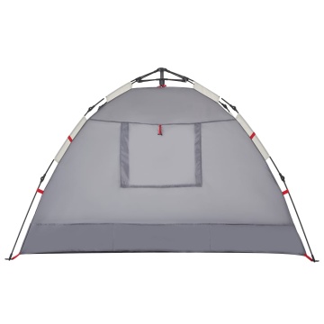 Cort camping 2 persoane gri impermeabil setare rapidă - Img 7
