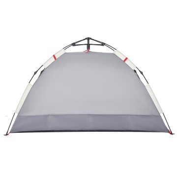 Cort camping 2 persoane gri impermeabil setare rapidă - Img 6