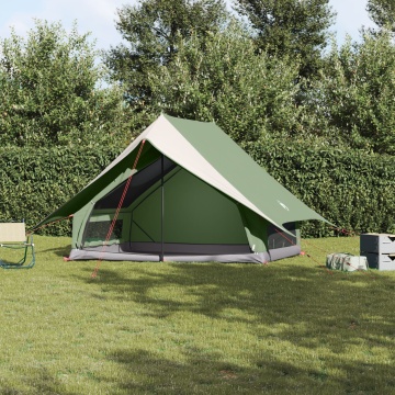 Cort Camping A 5 Persoane Verde Impermeabil - Img 1