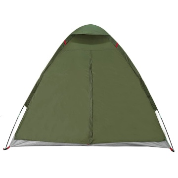 Cort camping cupolă 2 persoane verde măsliniu impermeabil - Img 6