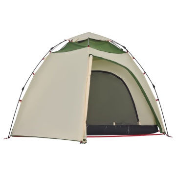Cort de camping cupolă 4 persoane, setare rapidă, verde - Img 6