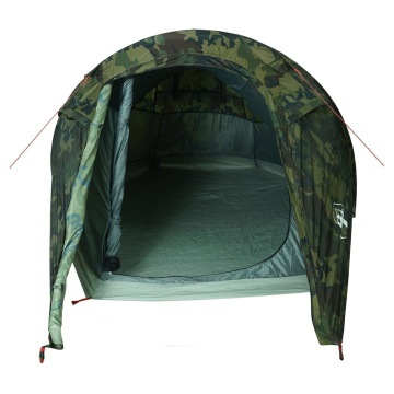 Cort de camping tunel pentru 2 persoane, camuflaj, impermeabil - Img 5
