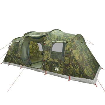 Cort de camping tunel pentru 4 persoane, camuflaj, impermeabil - Img 4