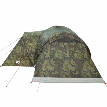 Cort de familie cupolă pentru 6 persoane, camuflaj, impermeabil - Img 7