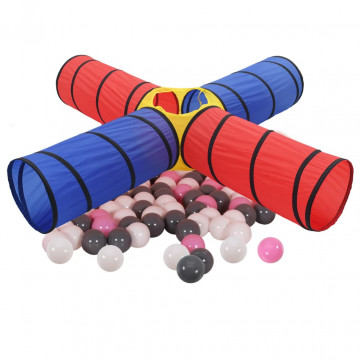 Cort de joacă pentru copii cu 250 bile, multicolor - Img 1
