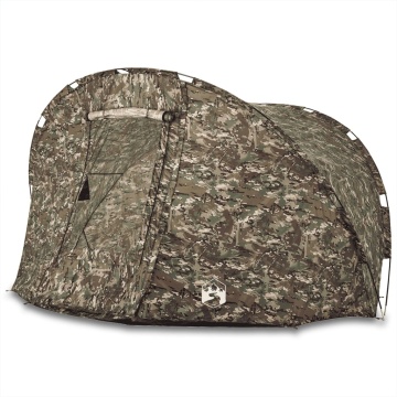 Cort de pescuit pentru 5 persoane, camuflaj, impermeabil - Img 2