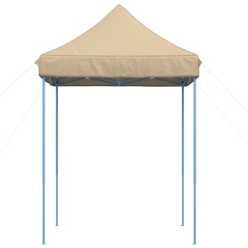 Cort de petrecere pliabil Pop-Up, 200x200x306 cm, bej - Img 3
