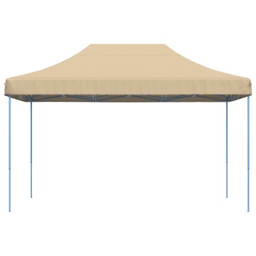 Cort de petrecere pliabil Pop-Up, 440x292x315 cm, bej - Img 3
