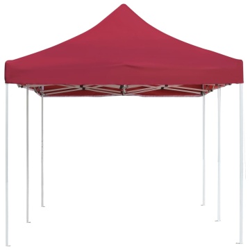 Cort de petrecere pliabil profesional, roșu vin, 6x3m, aluminiu - Img 4