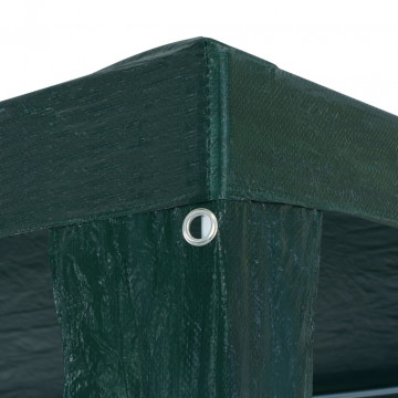 Cort de petrecere, verde, 3 x 3 m, PE - Img 4