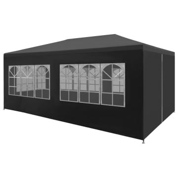 Cort pentru petrecere, antracit, 3 x 6 m - Img 1
