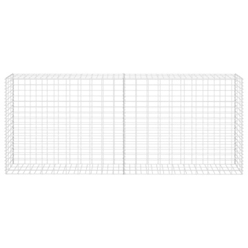 Coș gabion, 85 x 30 x 200 cm, oțel galvanizat - Img 3