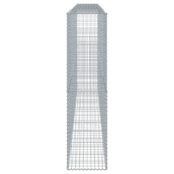 Coș gabion cu capac, 500x50x200 cm, fier galvanizat - Img 4