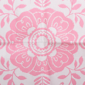 Covor de exterior, roz, 160x230 cm, PP - Img 6