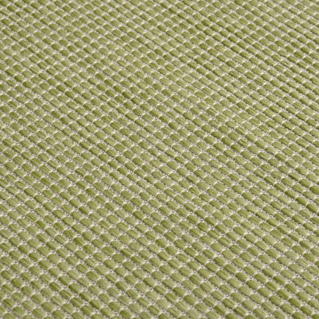 Covor de exterior, verde, 120x170 cm, țesătură plată - Img 7