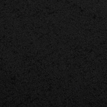 Covoraș de ușă, negru, 60x80 cm - Img 6