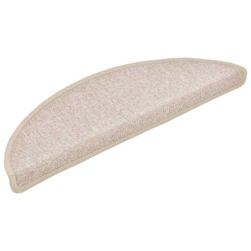 Covorașe scară 30 buc Taupe 56x17x3 cm - Img 2
