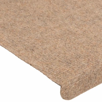 Covorașe scară autoadezive 30 buc Bej 65x24,5x3,5 cm - Img 5