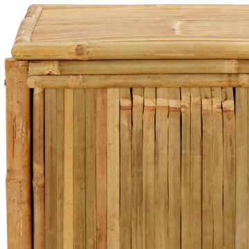 Cutie de depozitare de grădină, 60x52x55 cm, bambus - Img 6