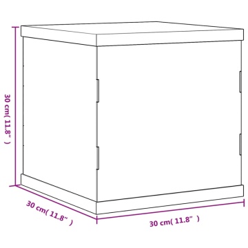 Cutie de prezentare, transparent, 30x30x30 cm, acril - Img 5