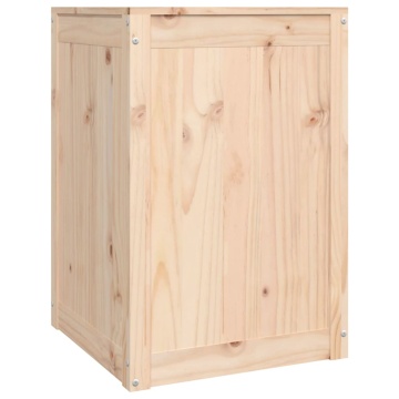 Cutie de rufe, 44x44x66 cm, lemn masiv de pin - Img 8