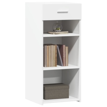 Dulap, alb, 40x42,5x93 cm, lemn prelucrat - Img 3