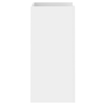 Dulap, alb, 45x35x75 cm, lemn prelucrat - Img 8