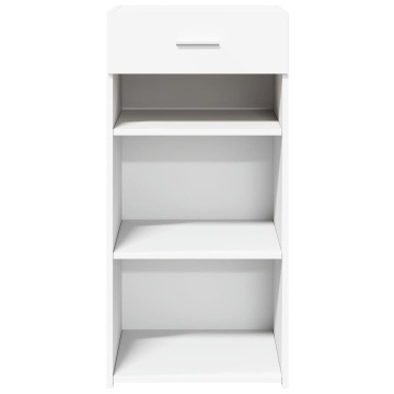 Dulap, alb, 45x42,5x93 cm, lemn prelucrat - Img 4