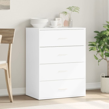 Dulap, alb, 60x39x80 cm, lemn prelucrat - Img 3