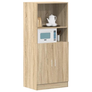 Dulap bucătărie stejar Sonoma, 57x41,5x131,5 cm, lemn prelucrat - Img 3