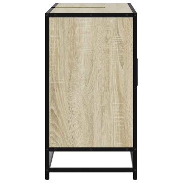 Dulap chiuveta de baie, stejar sonoma, 80x33x60cm lemn compozit - Img 6