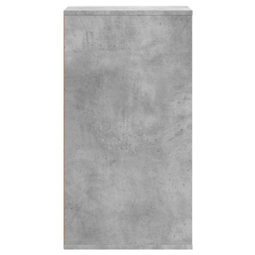 Dulap colț cu sertare gri beton 40x41x76 cm lemn prelucrat - Img 5