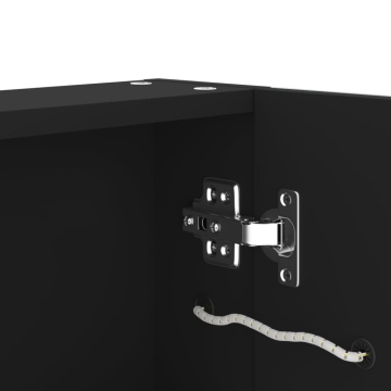 Dulap de baie cu oglindă și LED, 80x12,2x68 cm - Img 5